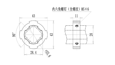 滑套定位環尺寸