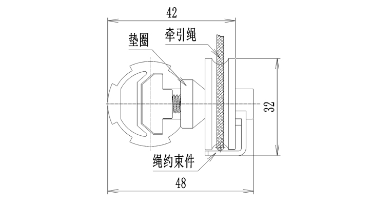 U槽滑輪與T型滑塊3套件尺寸