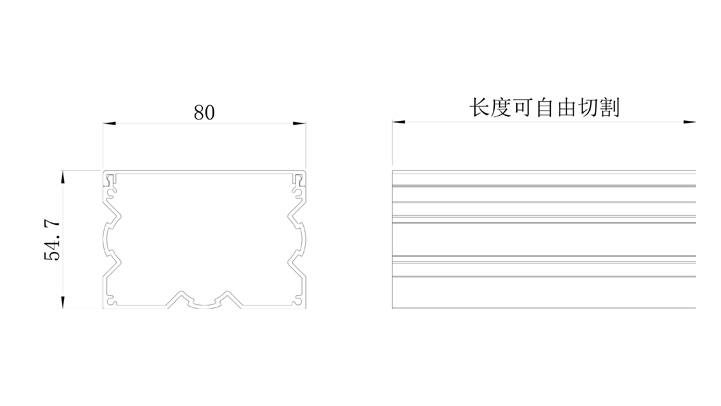 鋁合金線槽尺寸