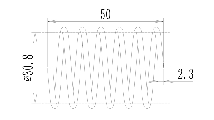 壓縮彈簧2 尺寸