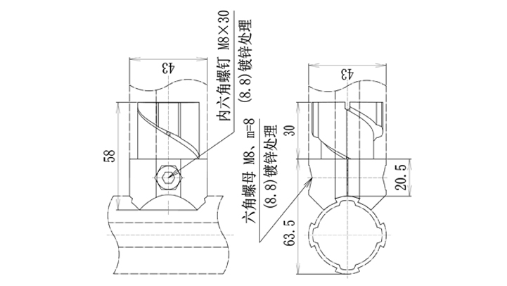 內接直接頭尺寸