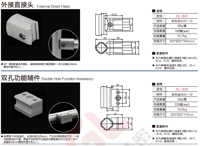 第三代精益管連接件規(guī)格1